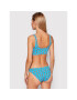 Calvin Klein Swimwear Bikini partea de sus Print KW0KW01420 Albastru - Pled.ro