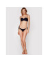 Calvin Klein Swimwear Bikini partea de sus Structured Bandeau KW0KW01389 Negru - Pled.ro