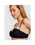 Calvin Klein Swimwear Bikini partea de sus Structured Bandeau KW0KW01389 Negru - Pled.ro