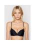 Calvin Klein Swimwear Bikini partea de sus Structured Plunge KW0KW01280 Negru - Pled.ro