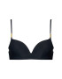 Calvin Klein Swimwear Bikini partea de sus Structured Plunge KW0KW01280 Negru - Pled.ro