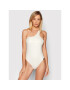 Calvin Klein Swimwear Costum de baie Core Essentials KW0KW01540 Alb - Pled.ro