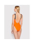 Calvin Klein Swimwear Costum de baie KW0KW01597 Portocaliu - Pled.ro