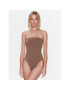 Calvin Klein Swimwear Costum de baie KW0KW02074 Maro - Pled.ro