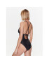 Calvin Klein Swimwear Costum de baie Plunge KW0KW02075 Negru - Pled.ro