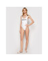 Calvin Klein Swimwear Costum de baie Scoop Back KW0KW01235 Alb - Pled.ro