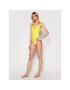 Calvin Klein Swimwear Costum de baie Scoop Back KW0KW01341 Galben - Pled.ro