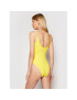 Calvin Klein Swimwear Costum de baie Scoop Back KW0KW01341 Galben - Pled.ro