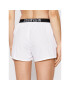 Calvin Klein Swimwear Pantaloni scurți de plajă KW0KW01777 Alb Regular Fit - Pled.ro