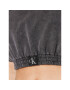 Calvin Klein Swimwear Tricou KW0KW01780 Gri Cropped Fit - Pled.ro