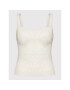 Calvin Klein Top Essential Rib Knitted Cami K20K203478 Bej Slim Fit - Pled.ro