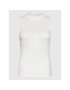 Calvin Klein Top Rib Mock K20K203469 Alb Skinny Fit - Pled.ro