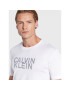 Calvin Klein Tricou Distorted K10K110113 Alb Regular Fit - Pled.ro