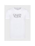 Calvin Klein Tricou Distorted K10K110113 Alb Regular Fit - Pled.ro