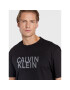 Calvin Klein Tricou Distorted K10K110113 Negru Regular Fit - Pled.ro