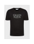 Calvin Klein Tricou Distorted K10K110113 Negru Regular Fit - Pled.ro