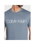 Calvin Klein Tricou Front Logo K10K103078 Albastru Regular Fit - Pled.ro