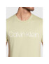 Calvin Klein Tricou Front Logo K10K103078 Verde Regular Fit - Pled.ro