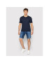 Calvin Klein Tricou Highshine Box Logo K10K108836 Bleumarin Regular Fit - Pled.ro