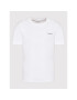 Calvin Klein Tricou Micro Logo Interlock K10K109894 Alb Regular Fit - Pled.ro