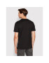 Calvin Klein Tricou Off Placement Logo K10K109738 Negru Slim Fit - Pled.ro