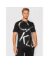 Calvin Klein Tricou Silver Big Logo K10K107037 Negru Regular Fit - Pled.ro