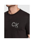 Calvin Klein Tricou Striped Chest Logo K10K110795 Negru Slim Fit - Pled.ro