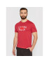 Calvin Klein Tricou Text Reversed Logo K10K106489 Roșu Regular Fit - Pled.ro