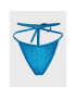 Calvin Klein Underwear Bikini partea de jos KW0KW01953 Albastru - Pled.ro