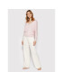 Calvin Klein Underwear Cămașă pijama 000QS6644E Roz Relaxed Fit - Pled.ro