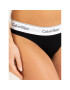 Calvin Klein Underwear Chilot tanga 0000F3786E Negru - Pled.ro