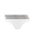 Calvin Klein Underwear Set 2 perechi de chiloți de damă clasici 000QD3584E Alb - Pled.ro