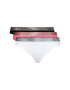 Calvin Klein Underwear Set 3 perechi de chiloți de damă clasici 000QD3561E Colorat - Pled.ro