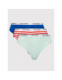 Calvin Klein Underwear Set 3 perechi de chiloți de damă clasici 000QD3801E Colorat - Pled.ro