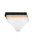 Calvin Klein Underwear Set 3 perechi de chiloți de damă clasici 000QD3804E Colorat - Pled.ro