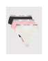 Calvin Klein Underwear Set 3 perechi de chiloți tanga 000QD3800E Colorat - Pled.ro