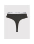 Calvin Klein Underwear Set 3 perechi de chiloți tanga 000QD3800E Colorat - Pled.ro