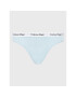 Calvin Klein Underwear Set 3 perechi de chiloți de damă clasici 000QD3588E Colorat - Pled.ro