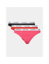 Calvin Klein Underwear Set 3 perechi de chiloți de damă clasici 000QD5146E Colorat - Pled.ro