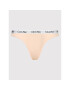 Calvin Klein Underwear Set 3 perechi de chiloți tanga 000QD3587E Colorat - Pled.ro