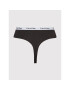 Calvin Klein Underwear Set 3 perechi de chiloți tanga 000QD3800E Colorat - Pled.ro