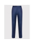 Carl Gross Pantaloni de costum Cg Flann 061S0-70 Bleumarin Regular Fit - Pled.ro