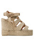 Castañer Espadrile Balta/8ED/032 Bej - Pled.ro