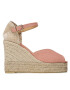 Castañer Espadrile Bianca/8ed/002 022235-817 Roz - Pled.ro