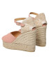 Castañer Espadrile Bianca/8ed/002 022235-817 Roz - Pled.ro