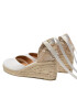 Castañer Espadrile Carina/6/032 021769-4078 Alb - Pled.ro