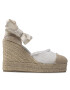 Castañer Espadrile Catalina/8ED/032 022754-4078 Alb - Pled.ro