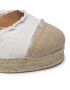 Castañer Espadrile Catalina/8ED/032 022754-4078 Alb - Pled.ro