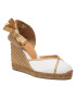 Castañer Espadrile Celia T/8/001 022648-200 Alb - Pled.ro