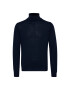 Casual Friday Bluză cu gât 501483 Bleumarin Regular Fit - Pled.ro